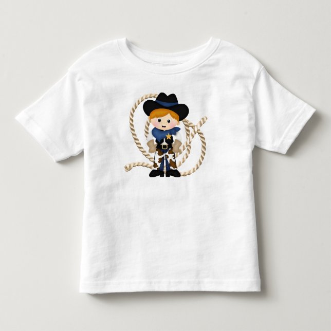Camiseta De Bebé Vaquero (Anverso)