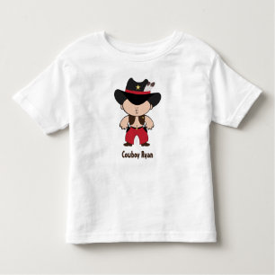 Camiseta De Bebé Vaquero con el sheriff gorra T-Shirt