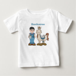 Camiseta De Bebé Vaquero Cowboy