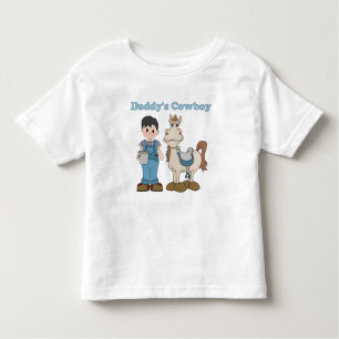Camiseta De Bebé Vaquero de papá