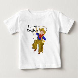 Camiseta De Bebé Vaquero del futuro pequeño