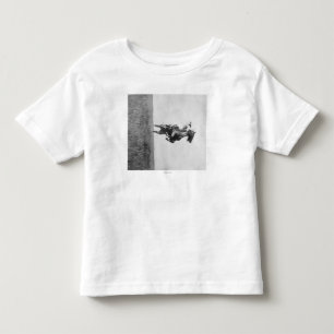 Camiseta De Bebé Vaquero monta Bronco en sus piernas pesadas