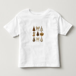 Camiseta De Bebé Vaquero navidad bota Papá Noel Occidental