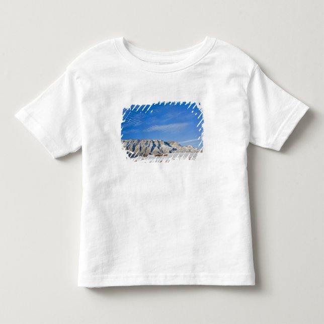 Camiseta De Bebé Vaqueros con manada de caballos (Anverso)