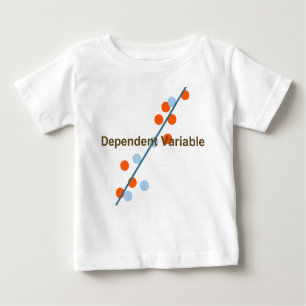 Camiseta De Bebé variable dependiente