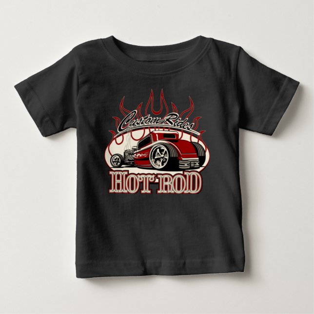 Camiseta De Bebé varilla de personalizado (Anverso)