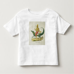 Camiseta De Bebé Varuna, dios de los océanos, grabado por Charles