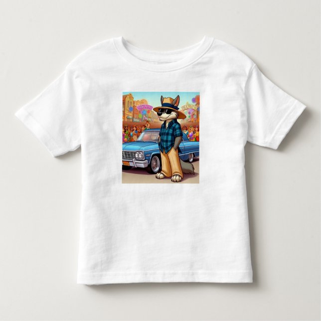 Camiseta De Bebé Vato Lobo "New Year" (Anverso)