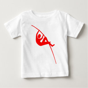 Camiseta De Bebé Vaulting Pole - Rojo