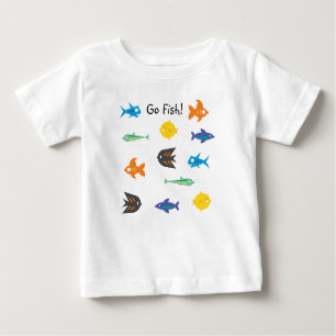 Camiseta De Bebé ¡Vayan A Pescar Algunas Cosas Pescando!