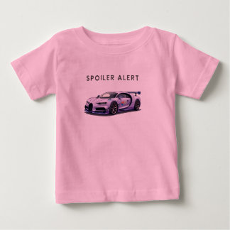 Camiseta De Bebé vehículo de alerta de spoiler