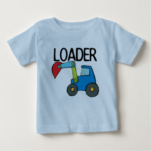 Camiseta De Bebé Vehículo de la construcción del cargador