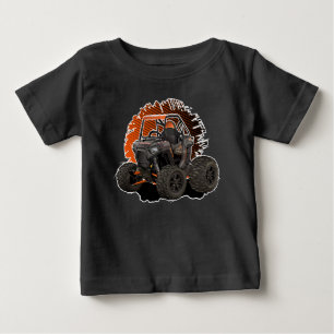 Camiseta De Bebé Vehículo todoterreno UTV de dibujos animados