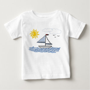 Camiseta De Bebé Velero