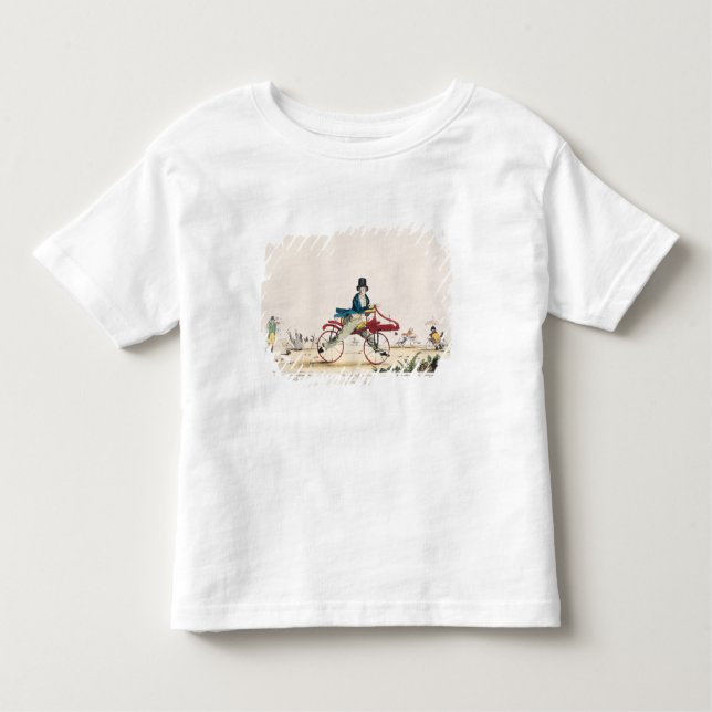 Camiseta De Bebé Velocípedos (Anverso)