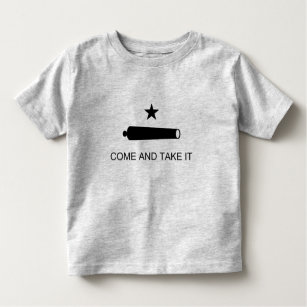 Camiseta De Bebé ¡Ven Y Tómalo! Bandera de batalla del estado de Te