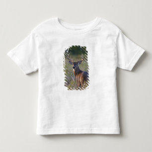 Camiseta De Bebé venado de cola blanca Odocoileus virginianus