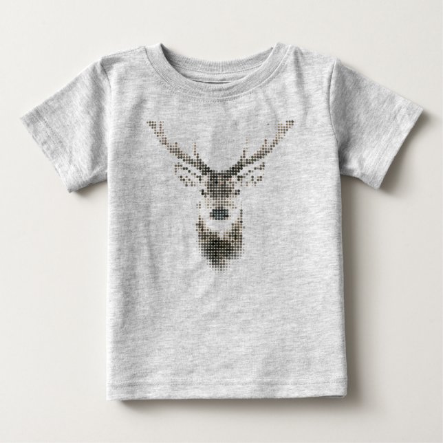 Camiseta De Bebé venado infantil (Anverso)