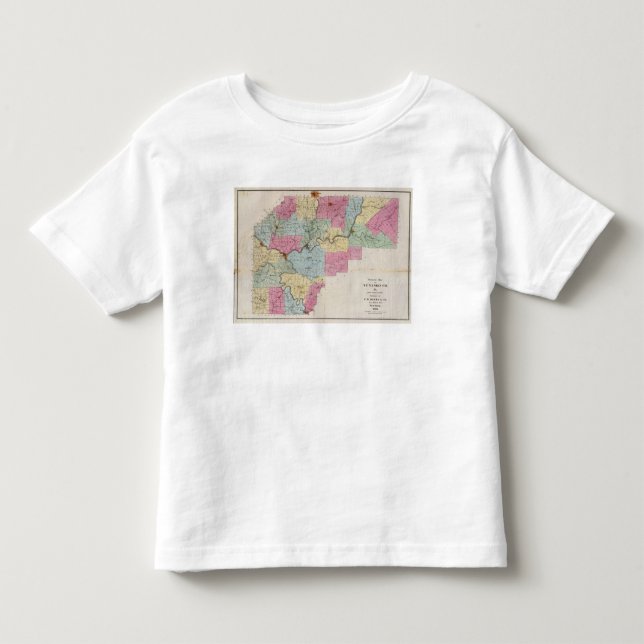 Camiseta De Bebé Venango Co, PA (Anverso)