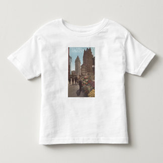 Camiseta De Bebé Vendedores de flor, Kearny y calles de mercado