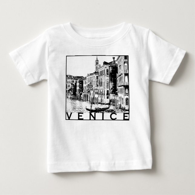 Camiseta De Bebé Venecia (Anverso)