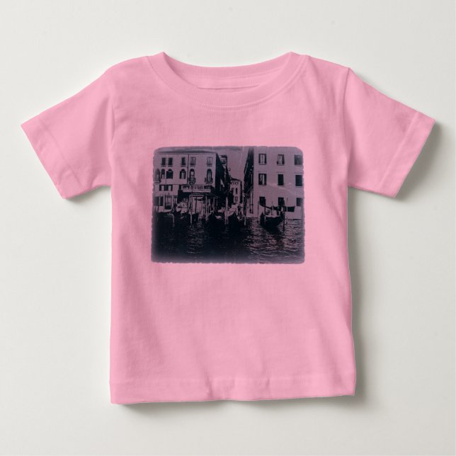 Camiseta De Bebé Venecia Italia (Anverso)