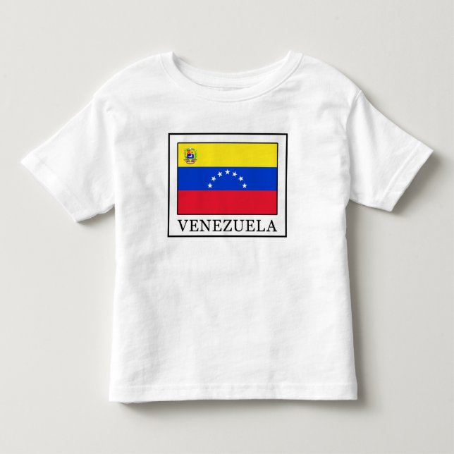Camiseta De Bebé Venezuela (Anverso)