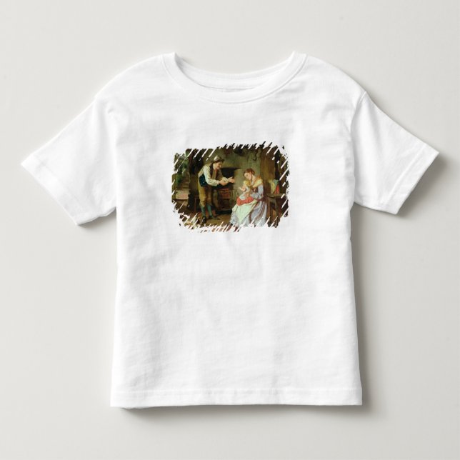 Camiseta De Bebé Venido al papá (Anverso)