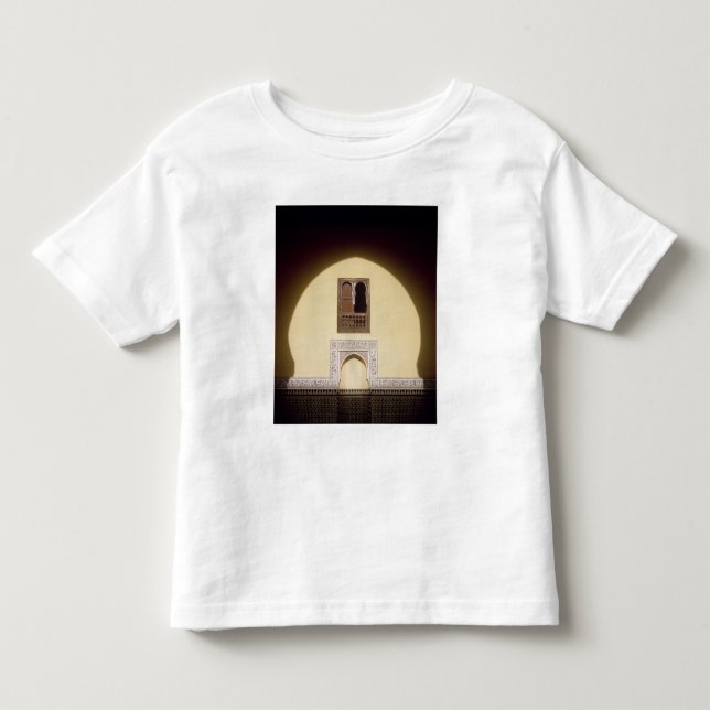 Camiseta De Bebé Ventana marroquí típica (Anverso)