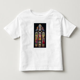 Camiseta De Bebé Ventana que representa la Virgen y al niño