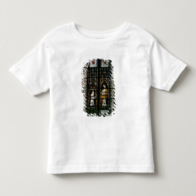 Camiseta De Bebé Ventana que representa la Virgen y al Raúl de (Anverso)