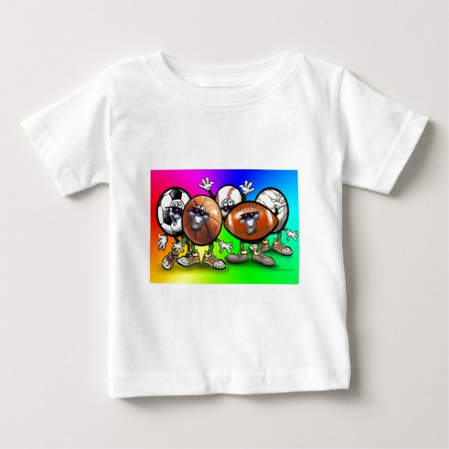 Camiseta De Bebé Ventilador deportivo (Anverso)