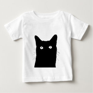 Camiseta De Bebé Veo el clic de gato para elegir el fondo del color