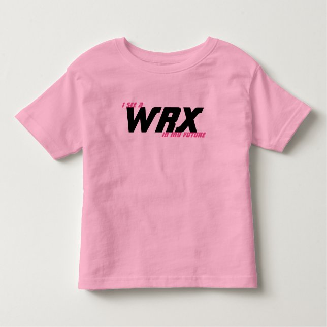 Camiseta De Bebé Veo un WRX en mi futuro (Anverso)