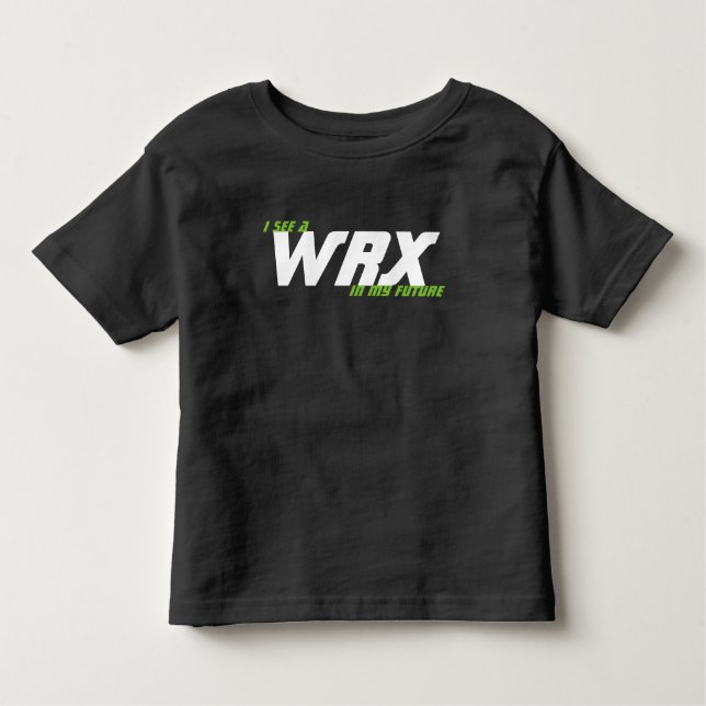 Camiseta De Bebé Veo un WRX en mi futuro (Anverso)