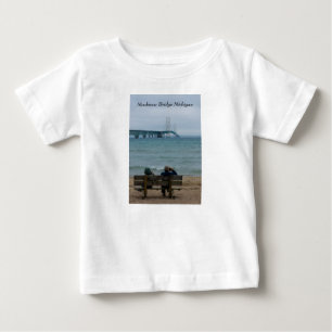 Camiseta De Bebé Ver Puente Mackinac