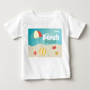 Camiseta De Bebé Verano Beach Babe Holiday