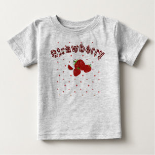 Camiseta De Bebé Verano de Fresa Lindo