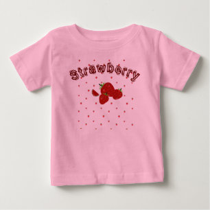 Camiseta De Bebé Verano de Fresa Lindo