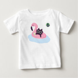 Camiseta De Bebé Verano de Gato Genial - El Café de Gatos de Alaska