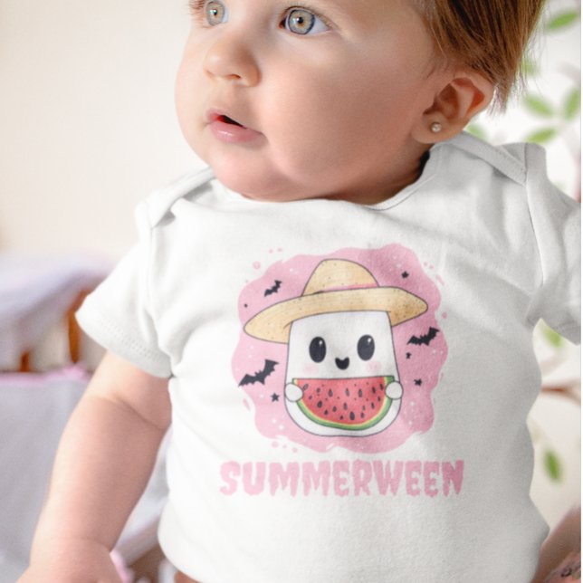 Camiseta De Bebé Verano de la sandía de verano de Summerween Cute G (Subido por el creador)