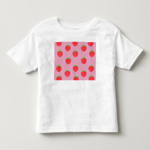 Camiseta De Bebé Verano Hermoso de Fresa