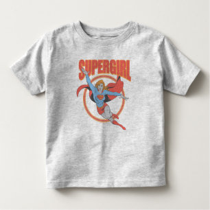 Camiseta De Bebé Verdadera Superchica Vintage Flying Graphic