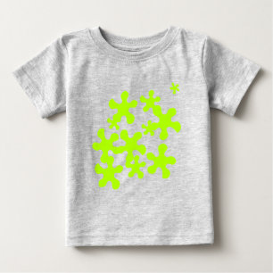 Camiseta De Bebé verde adelgazante gris divertido lindo