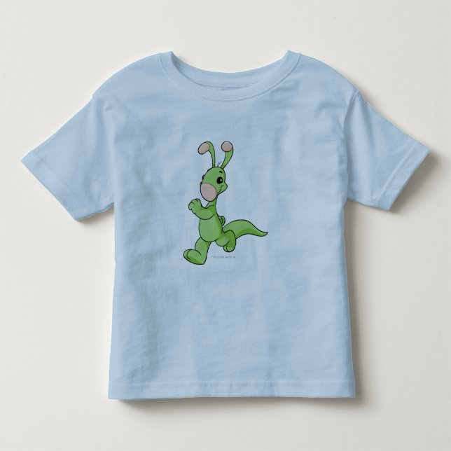 Camiseta De Bebé Verde de Blumaroo (Anverso)