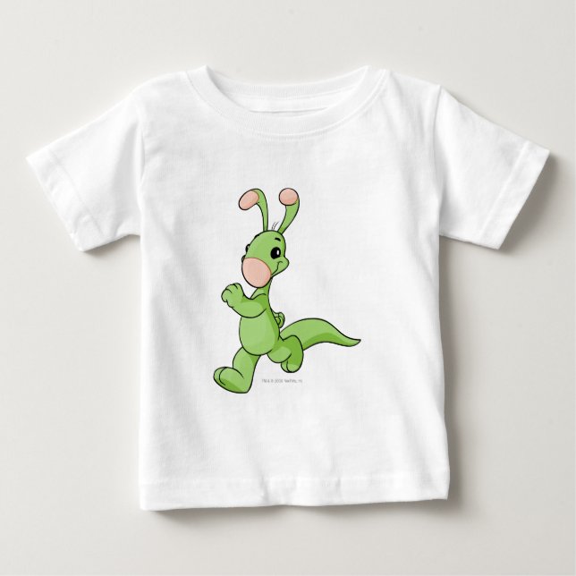 Camiseta De Bebé Verde de Blumaroo (Anverso)