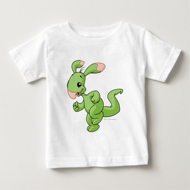 Camiseta De Bebé Verde de Blumaroo (Anverso)