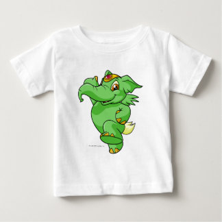 Camiseta De Bebé Verde de Elephante