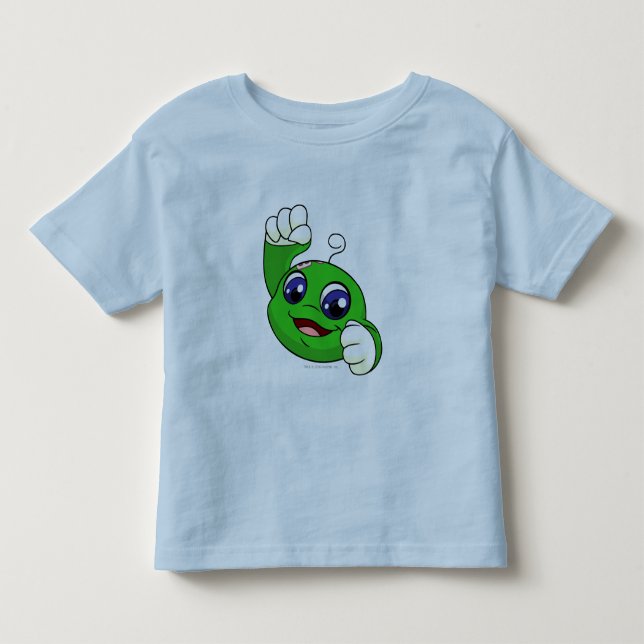 Camiseta De Bebé Verde de Kiko (Anverso)