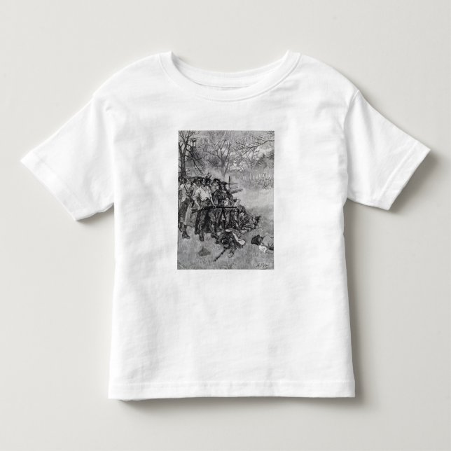 Camiseta De Bebé Verde de Lexington (Anverso)